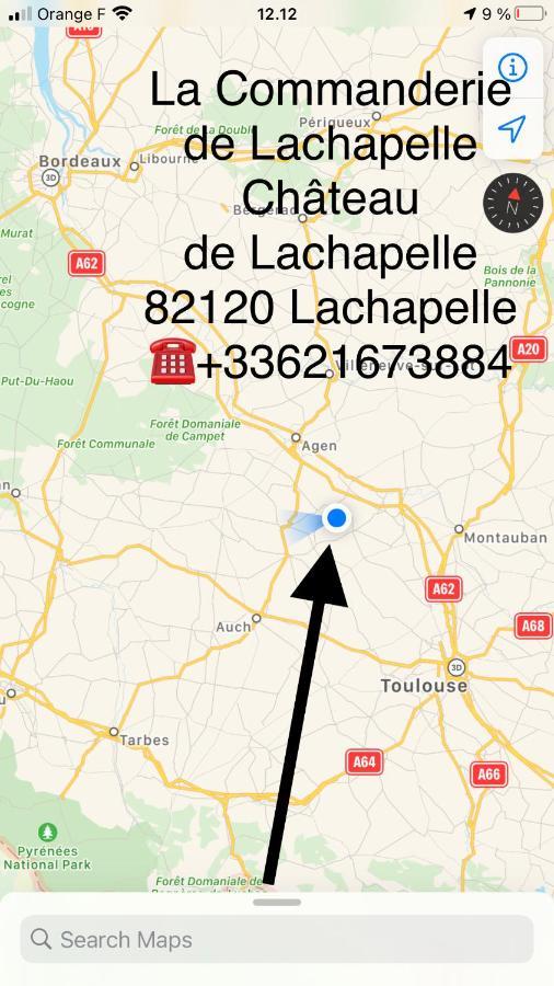 B&B La Commanderie de Lachapelle Lachapelle  Extérieur photo